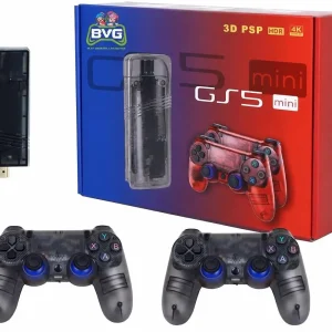 کنسول بازی رترو GS5 Mini برند BVG با ۶۴ گیگابایت حافظه و بیش از ۳۰۰۰۰ بازی
