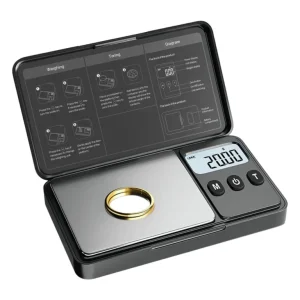 ترازوی دیجیتال طلا و جواهرات گرین لاین مدل GNJWSCALEBK