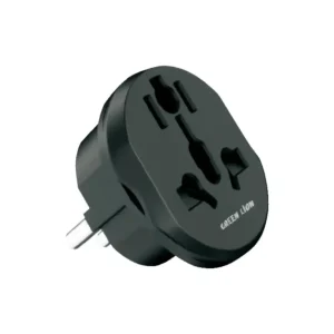مبدل برق یونیورسال گرین لاین Green Lion EU Plug 2 مدل GNUVEUPLG2BK