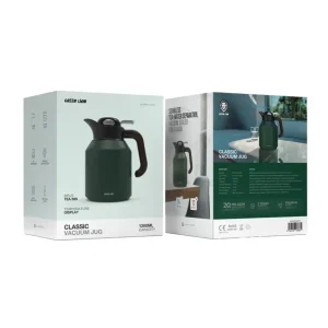 جعبه فلاسک و پارچ خلأ ۱۳۰۰ میلی‌لیتری گرین لاین مدل Classic Vacuum Jug