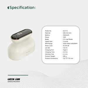 مشخصات پرزگیر لباس دیجیتال گرین لاین مدل DualPro GNDULPRLRWH دو سر