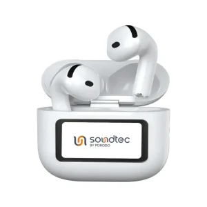 هندزفری بی‌سیم پرودو Porodo Soundtec Glimpse با حذف نویز فعال (ANC)