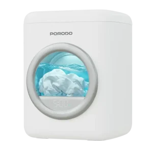 مینی ماشین لباسشویی شارژی پرودو Porodo Lifestyle با ظرفیت ۱.۷ لیتر