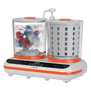 مینی ماشین لباسشویی قابل حمل دو مخزنه پرودو Lifestyle Launder Twin مدل PDLFSTHP200WH