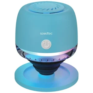 اسپیکر بلوتوثی پرودو Porodo Soundtec Snap Vibe با اتصال مغناطیسی و RGB