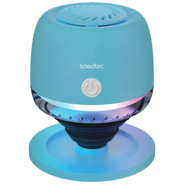 اسپیکر بلوتوثی پرودو Porodo Soundtec Snap Vibe با اتصال مغناطیسی و RGB
