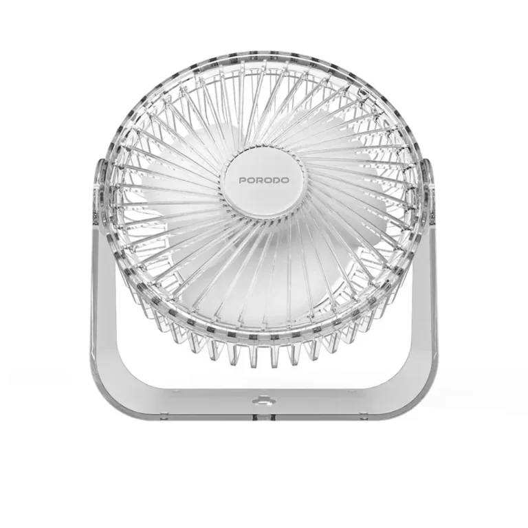 پنکه قابل حمل Porodo Portable Transparent Cooling Fan