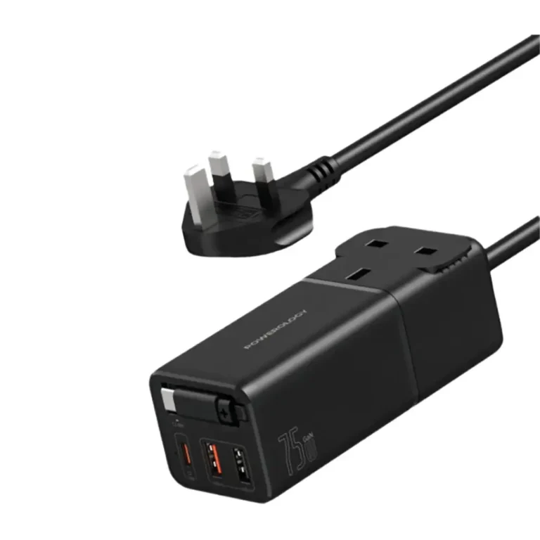PWCUQC040-Powerology-Desktop-Charging-Station-Black-768x768 چند راهی برق چندکاره پاورولوژی Powerology مدل PWCUQC040