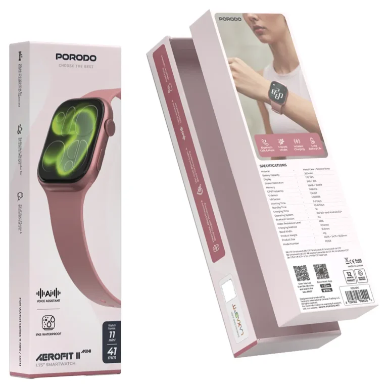 جعبه ساعت هوشمند پرودو مدل Aerofit II 2.01