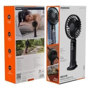 جعبه پنکه دستی قابل حمل Porodo Chillo Air