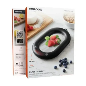جعبه ترازوی دیجیتال هوشمند آشپزخانه پرودو مدل PDLFSTCK838BK