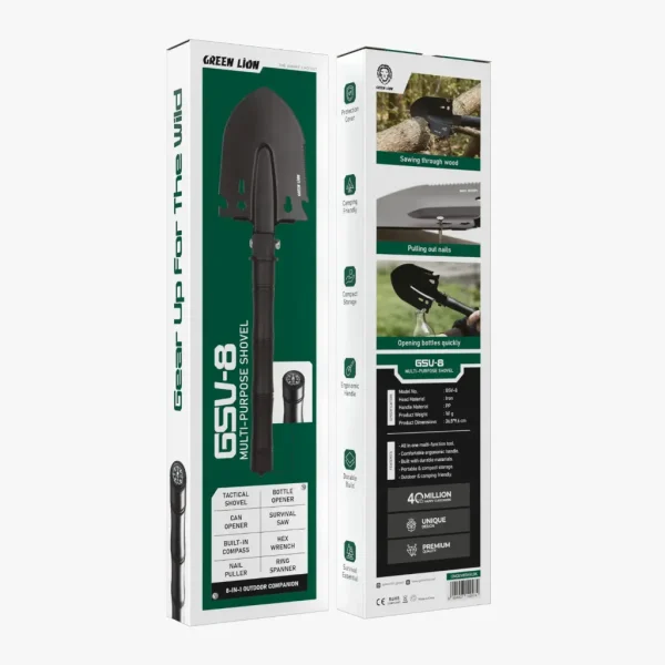 قیمت بیلچه چندکاره ۸ در ۱ گرین لاین مدل GSV-8 GNGSV8SHVLBK