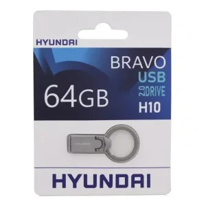 جعبه فلش مموری هیوندای Hyundai Bravo H10 ظرفیت 64 گیگابایت USB 2.0