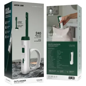 جعبه بیده مسافرتی گرین لاین مدل OUTLANDER GNOLHPBIDTWH با لوله ۱.۲ متری