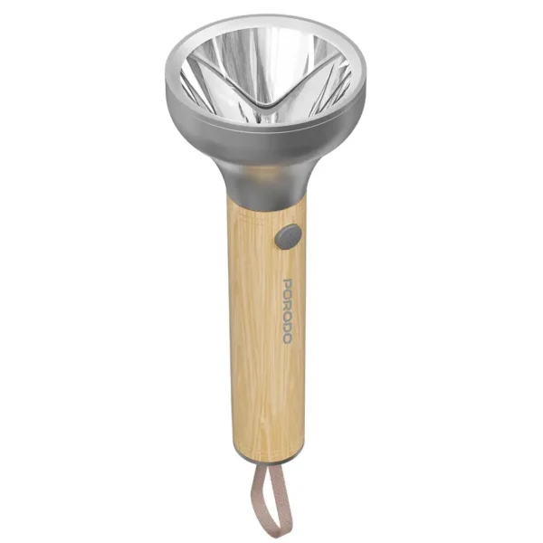 چراغ قوه چوبی پرودو مدل Birch 190 PDA90501WD با پوسته آلومینیومی
