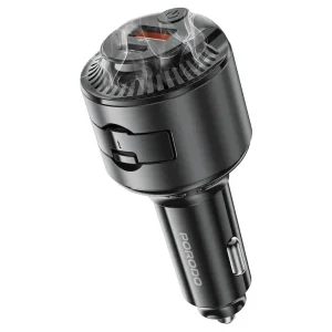 شارژر فندکی ۷۵ وات و خوشبوکننده هوا پرودو مدل MistCharge PDC40BK با کابل داخلی