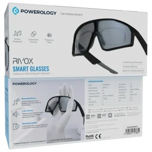 جعبه عینک هوشمند پاورولوژی Rivox مدل PWDM82806GY